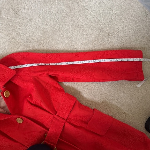 Tracy Reese Cotton Embroidered Trench 6 - Picture 16 of 16